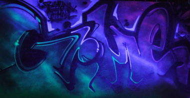 Graffiti Wall - Photo by WANTED97 - UV