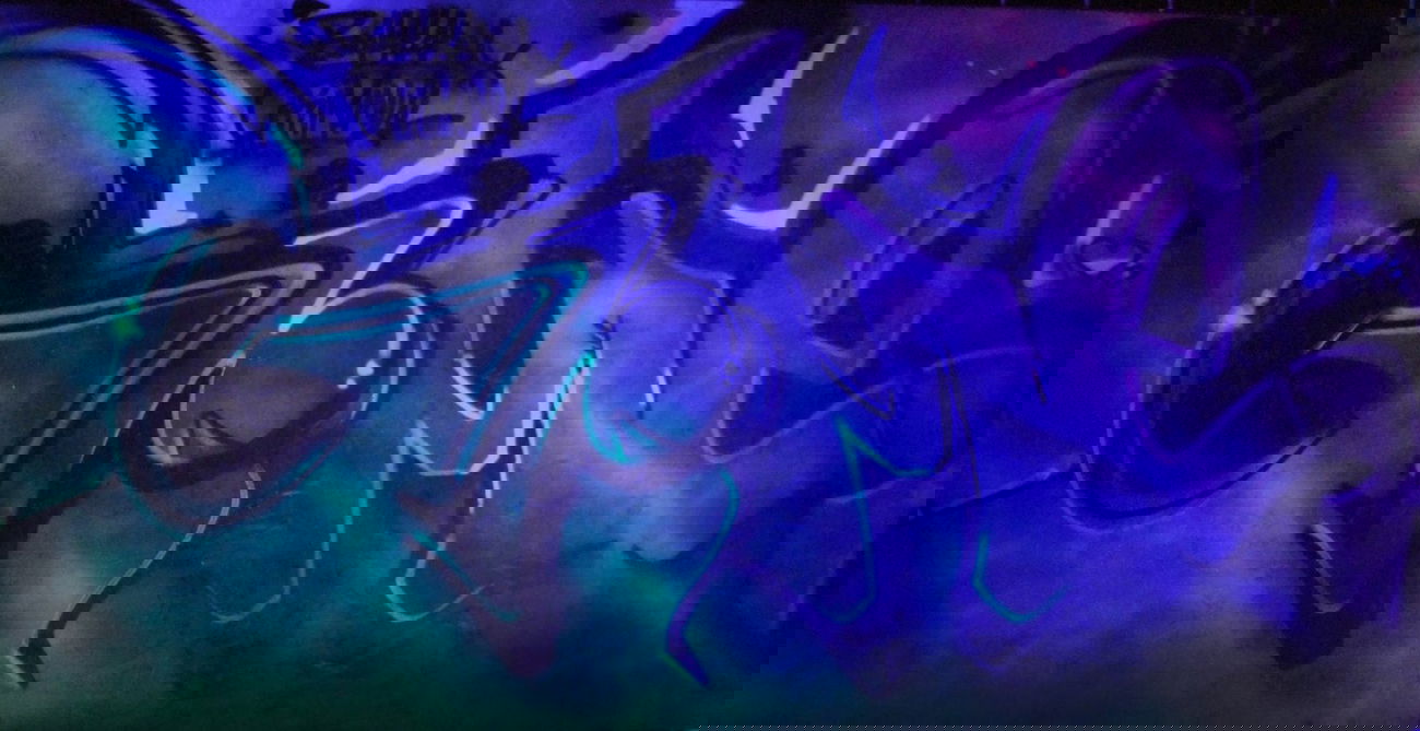 Graffiti Wall - Photo by WANTED97 - UV