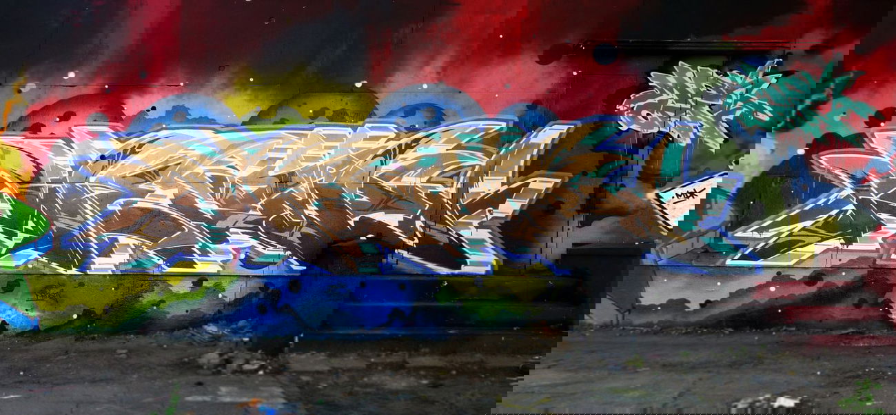 Graffiti Wall in Berlin - Photo by WEAM - weam, crn (2013)