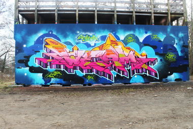 Graffiti Wall - Photo by WEAM - weam, crn (2014)