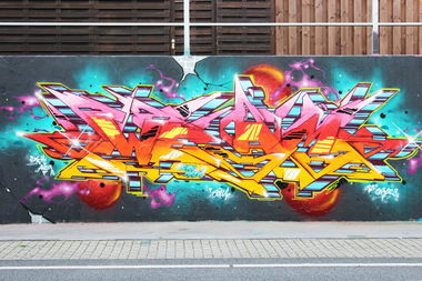 Graffiti Wall - Photo by WEAM - weam, crn (2014)