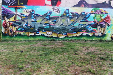Graffiti Wall - Photo by WEAM - weam, crn (2014)