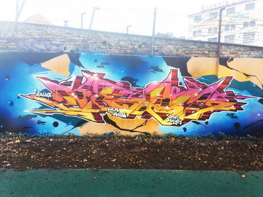 Graffiti Wall - Photo by WEAM - weam, crn (2014)