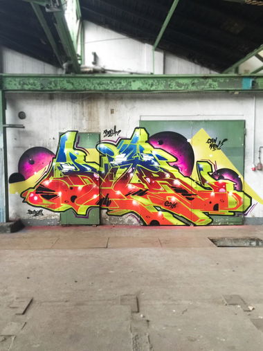 Graffiti Wall - Photo by WEAM - crn, weam, kit.r (2016)