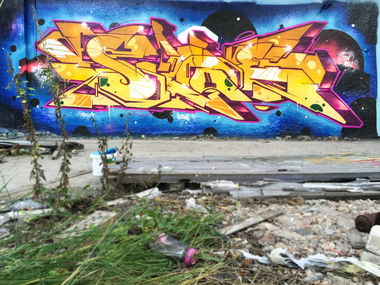Graffiti Wall - Photo by WEAM - weam, crn, sloe (2015)