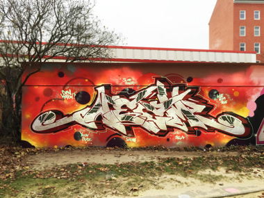 Graffiti Wall - Photo by WEAM - weam, crn (2014)