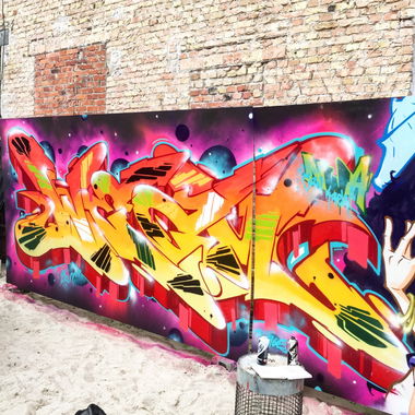 Graffiti Wall - Photo by WEAM - crn, weam (2015)