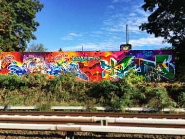 Graffiti Wall - Photo by WEAM - weam, crn, skem (2015)