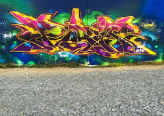 Graffiti Wall in BREMEN - Photo by WEAM - weam, crn (2015)