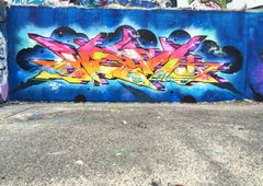 Graffiti Wall - Photo by WEAM - crn, weam (2015)