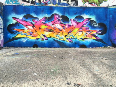 Graffiti Wall - Photo by WEAM - crn, weam (2015)
