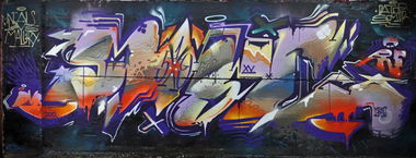 Graffiti Wall in Saint Petersburg - Photo by WERT159 (2012)