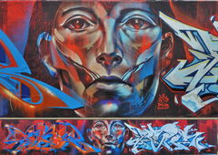 Graffiti Wall in Köln - Photo by WERT159 (2012)