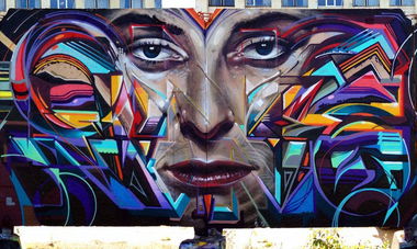 Graffiti Wall in Saint Petersburg - Photo by WERT159 - WERT159, MOWE (2013)