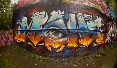 Graffiti Wall in Moscow - Photo by WERT159 - MOWE, 159, WERT159 (2013)