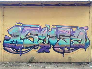 Graffiti Bombing in Saint Petersburg - Photo by WERT159 - 159, wert159, ARF (2013)