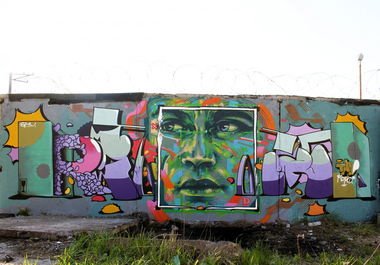 Graffiti Wall - Photo by WERT159 - wert159, retrotad, spbgraffiti (2014)