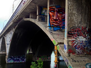 Graffiti Bombing in Ekaterenburg russia - Photo by WERT159 - wert159 (2014)