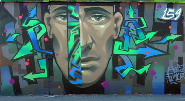 Graffiti Wall in Saint petersburg russia - Photo by WERT159 - wert159 (2015)