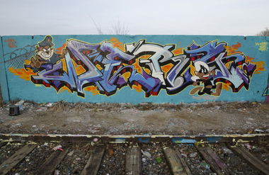 Graffiti Wall - Photo by WERY