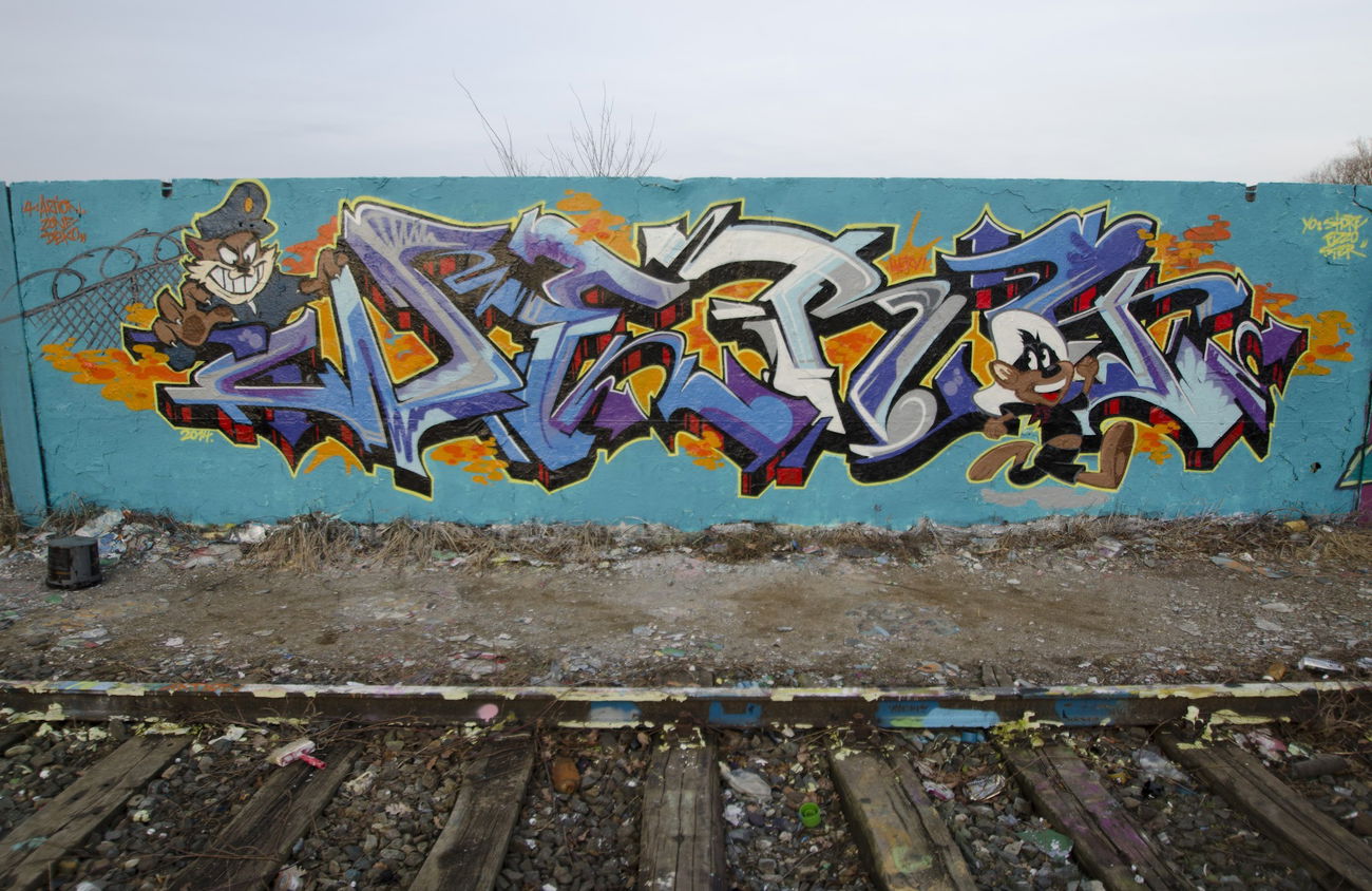 Graffiti Wall - Photo by WERY