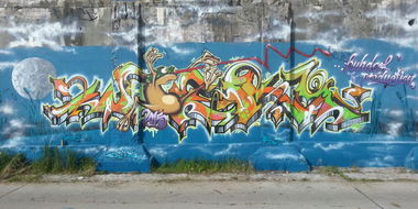 Graffiti Wall - Photo by WERY