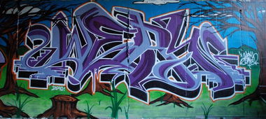 Graffiti Wall - Photo by WERY