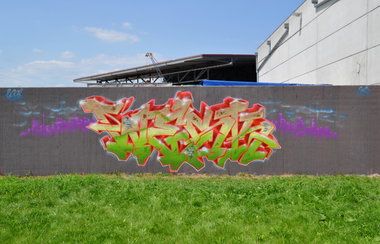 Graffiti Wall in Donauwörth - Photo by WESK17 - Wesk, DSM, Donauwörth (2013)