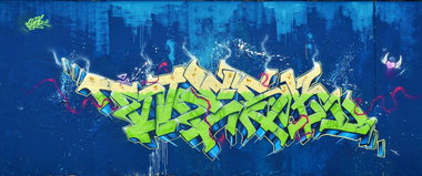 Graffiti Wall - Photo by WESK17 - Wesk, Augsburg, DSM (2014)