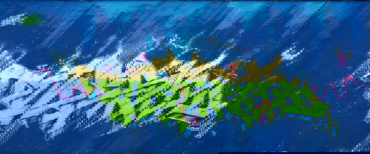 Graffiti Wall - Photo by WESK17 - Wesk, Augsburg, DSM (2014)