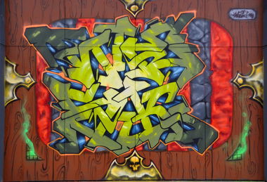 Graffiti Wall in Augsburg - Photo by WESK17 - WESK, Augsburg (2014)