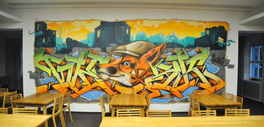 Graffiti Wall in Augsburg - Photo by WESK17 - wesk, augsburg, DX (2016)