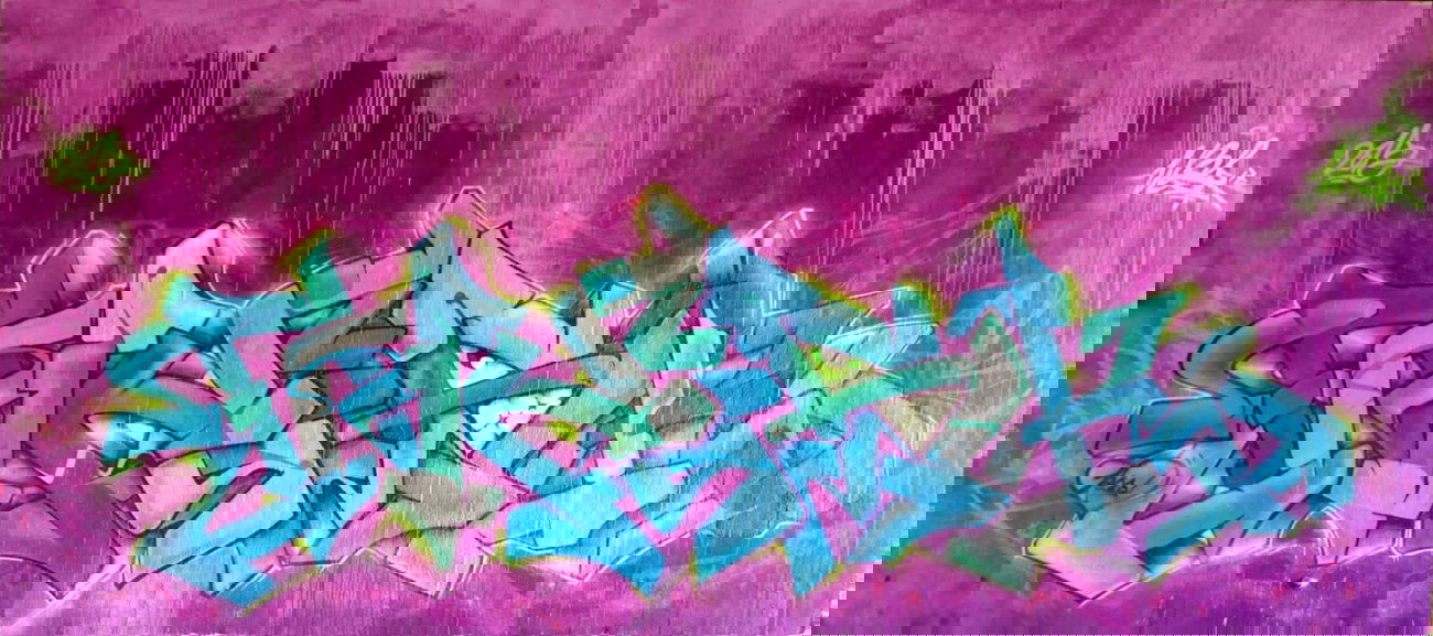 Graffiti Wall in Augsburg - Photo by WESK17 - Wesk, Augsburg, B17 (2015)