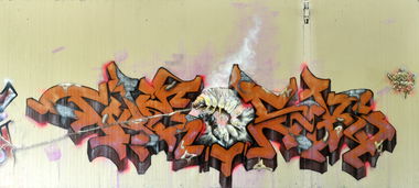 Graffiti Wall in Augsburg - Photo by WESK17 - wesk, Augsburg, B17 (2015)