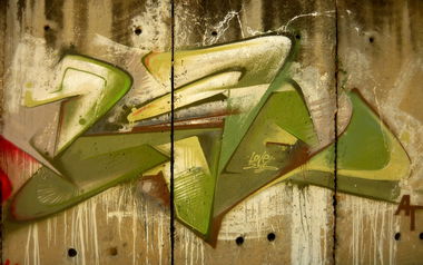 Graffiti Wall in Попово - Photo by WILK - LOVE (2015)