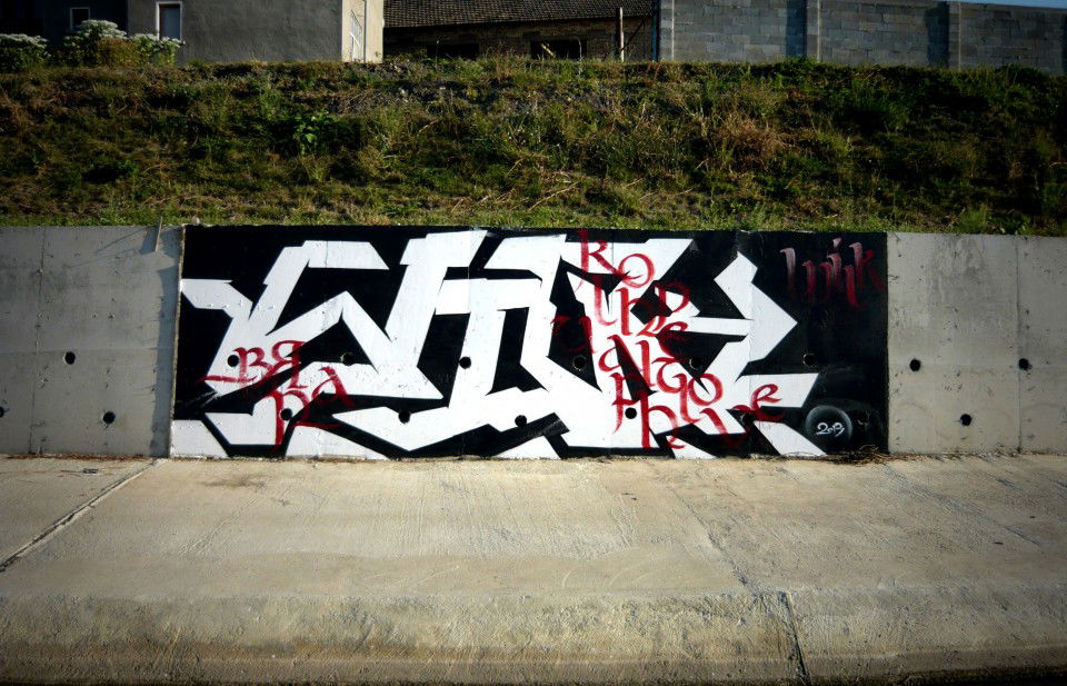Graffiti Wall in Popovo - Photo by WILK - wilk, popovo, bulgaria (2013)