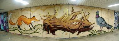 Graffiti Wall in Sofia - Photo by WILK - wilk, sofia (2013)