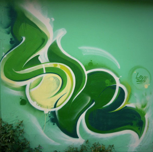 Graffiti Wall in Popovo - Photo by WILK - love, wilk, bulgaria (2013)