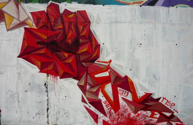 Graffiti Wall in Veliko Tarnovo - Photo by WILK - rise, wilk, turnovo (2013)