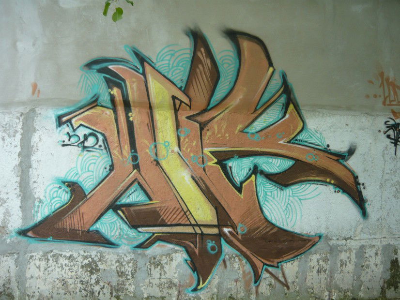 Graffiti Bombing - Photo by WILK - wilk, bulgaria (2012)