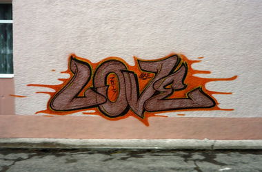 Graffiti Bombing in Popovo - Photo by WILK - love, wilk (2013)