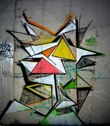 Graffiti Wall in Popovo - Photo by WILK - wilk (2013)