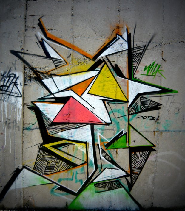 Graffiti Wall in Popovo - Photo by WILK - wilk (2013)