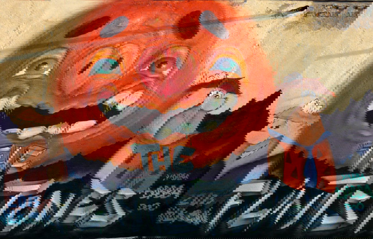 Graffiti Wall - Photo by WILK - wilk, the, flintstones (2013)