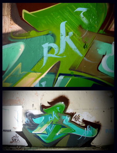 Graffiti Wall in Veliko Tarnovo - Photo by WILK - WILK, LOVE, BULGARIA (2014)