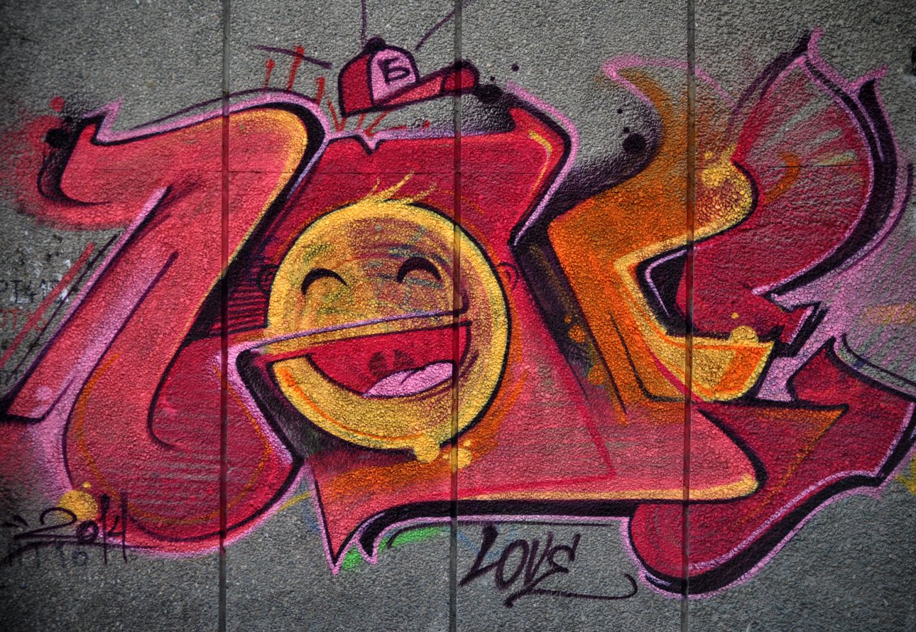 Graffiti Bombing in Blagoevgrad - Photo by WILK - love, wilk, blagoevgrad (2014)