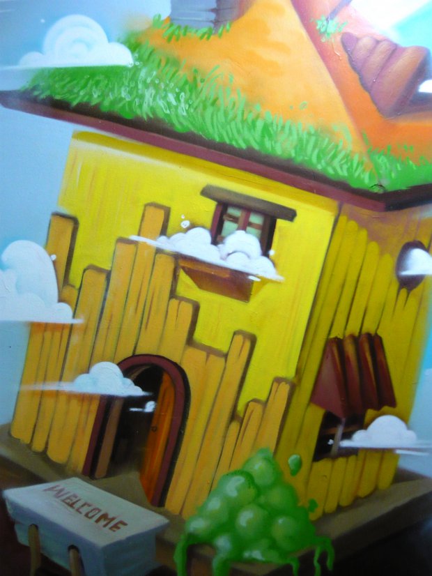 Graffiti Wall - Photo by WILK - rainbow (2014)