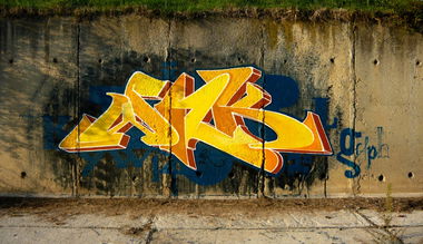 Graffiti Wall - Photo by WILK - wilk, bulgaria, popovo (2014)