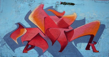 Graffiti Wall in Прага - Photo by WILK - wilk (2016)