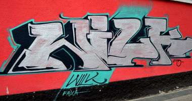 Graffiti Bombing in Пловдив - Photo by WILK - WILK (2015)